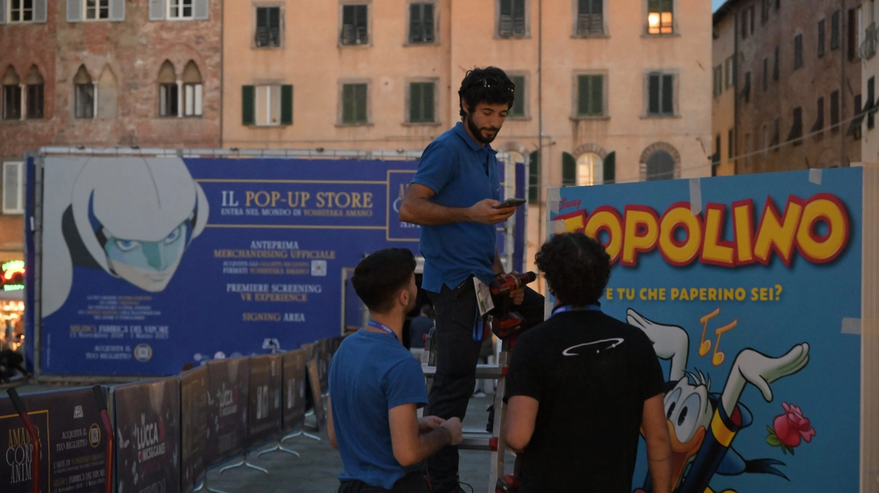 Lucca Comics & Games, ultimi ritocchi negli stand. Aspettando Turandot