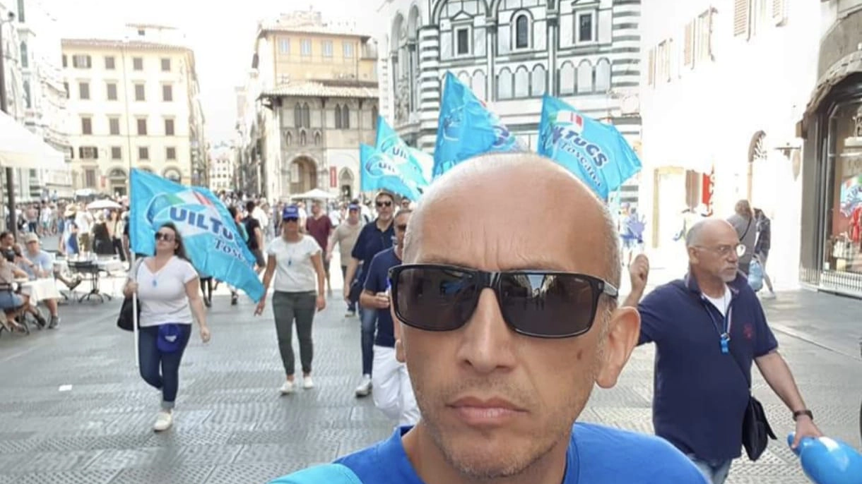 Luigi Marciano, responsabile della UILTuCS Area di Arezzo Luigi Marciano, responsabile della UILTuCS Area di Arezzo