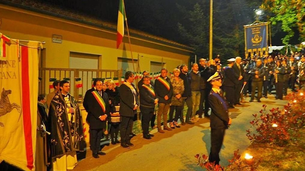 Una ricorrenza degli anni scorsi a Marignana dove ogni 25 Aprile si concentrano le celebrazioni per festeggiare la Liberazione