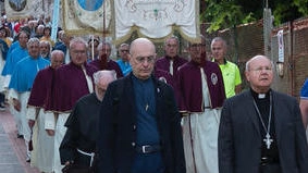 La processione della Festa del Perdono La processione della Festa del Perdono