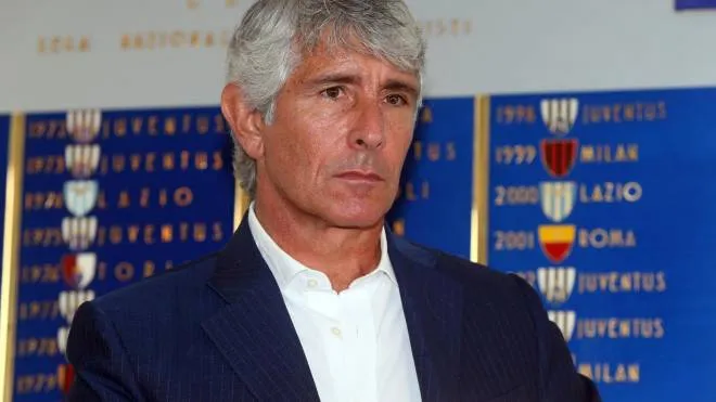 Il presidente della Lega Serie B,  Andrea Abodi, in una foto d'archivio del 6 Agosto 2015. ANSA/ MATTEO BAZZI
