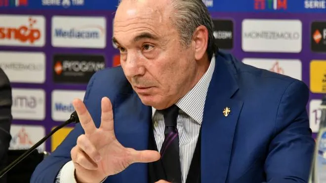 Rocco Commisso ha acquistato la Fiorentina un anno fa: società e squadra sono in via di assestamento. In attesa dello stadio