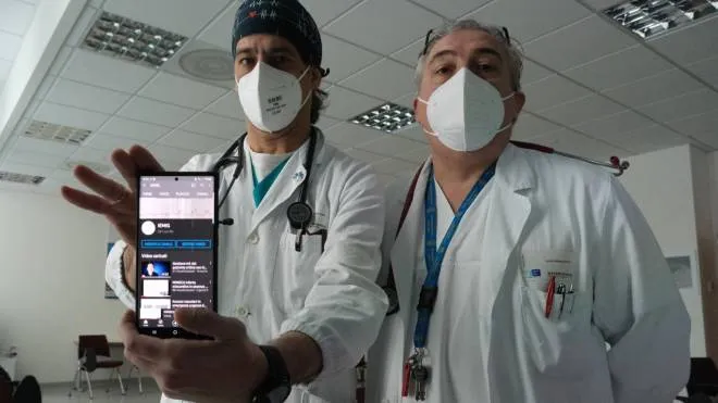 Franco Lai e Alessio Baldini, creatori del canale Youtube sulla. medicina di urgenza (Foto Konica /Attalmi)