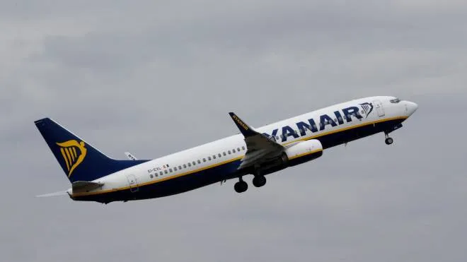 epa08416020 (FILE) - Ryanair Boeing 737-8AS (WL) takes off in Riga International Airport, Latvia, 16 March 2020 (re-issued 12 May 2020). According to media reports, Ryanair announced on 12 May it will restore two out of five flights starting July 2020, as the aviation industry continues to battle the financial impact of the coronavirus pandemic.  EPA/TOMS KALNINS