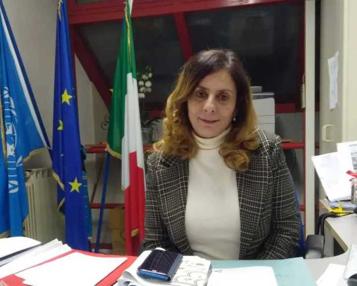 La dirigente scolastica del De Franceschi Pacinotti, Concetta Saviello
