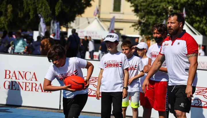Scatti dalla giornata di sport e festa organizzata ieri mattina a Empoli (foto Gasperini/Germogli)