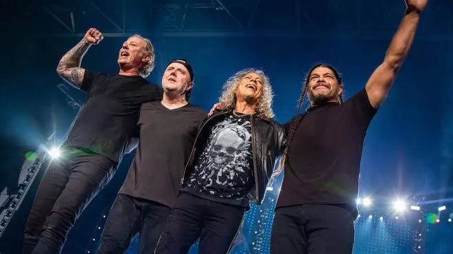 I Metallica, una delle band più attese di questa edizione di Firenze Rocks