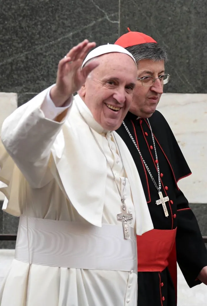 Papa Francesco col cardinale Betori