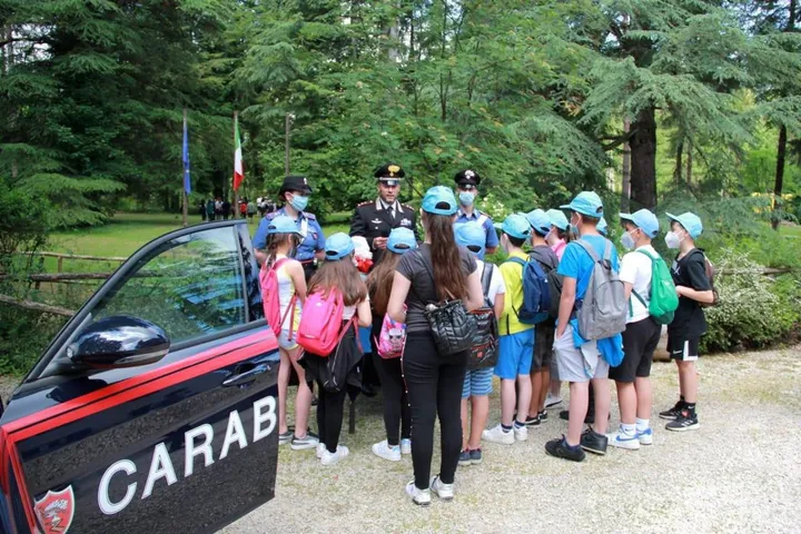 Un incontro con i Carabinieri Forestali