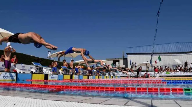 Novecento atleti si sono tuffati nella piscina di Città di Castello per il meeting