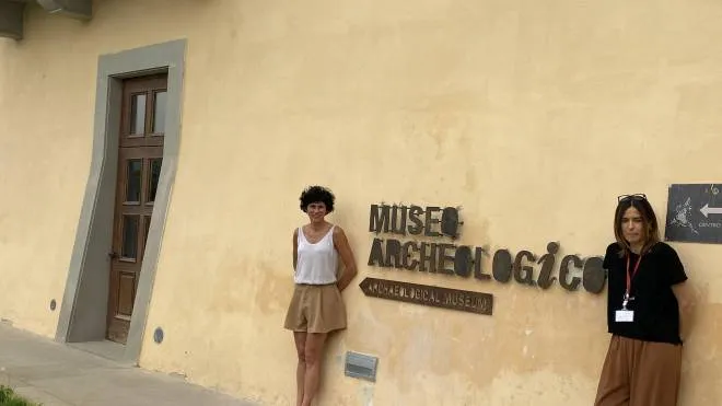 L’ingresso del museo archeologico