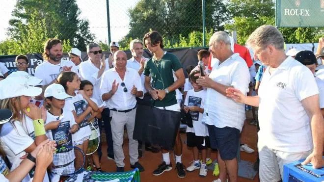 Entusiasmo al Tennis Italia con Musetti