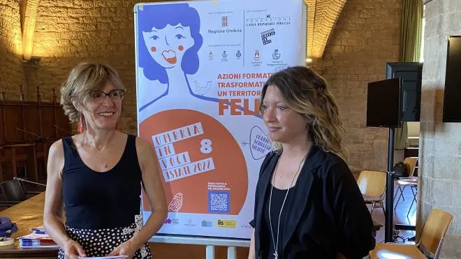 L’artista Claudia Fofi e l’assessore Simona Minelli lanciano la festa della voce