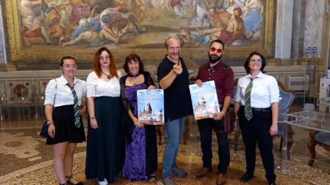 La presentazione dell’evento con l’assessore alla Cultura Pierpaolo Magnani. a Palazzo Gambacorti
