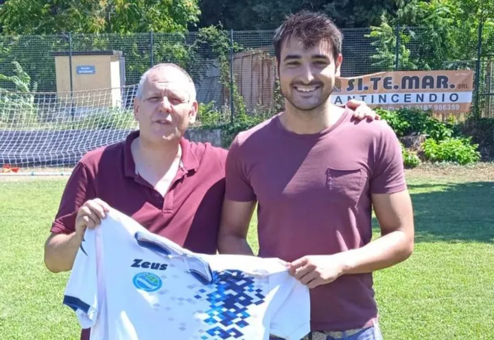 Lorenzo Conti ds Magra Azzurri assieme a Tommaso Giannini
