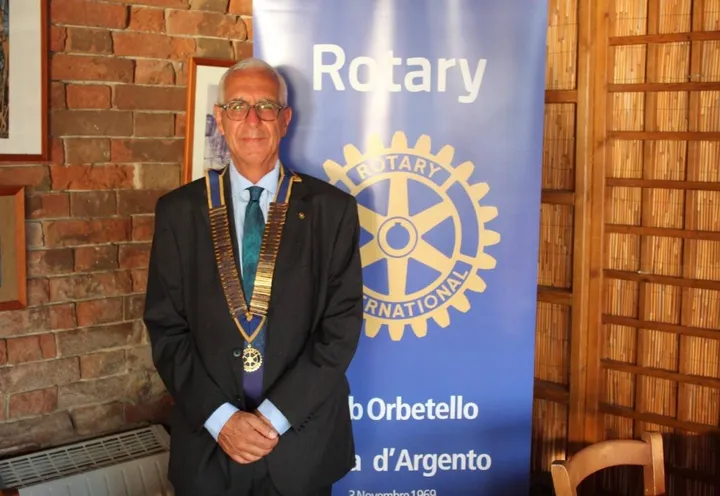Massimo Ussia, presidente del Rotary Club Orbetello Costa d’Argento