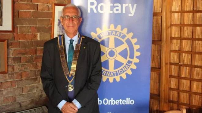 Massimo Ussia, presidente del Rotary Club Orbetello Costa d’Argento