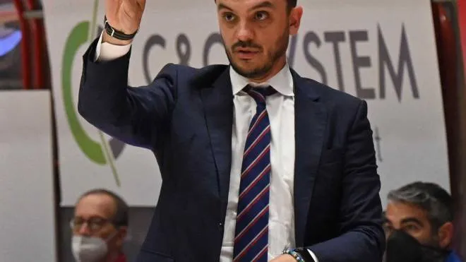 L’allenatore Nicola Brienza della Giorgio Tesi Group analizza le sfide in calendario: «Un avvio impegnativo, massima concentrazione»