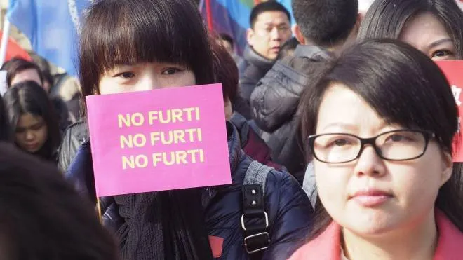 La manifestazione del 2016 organizzata dalla comunità cinese che richiamò a Prato 2.500 persone