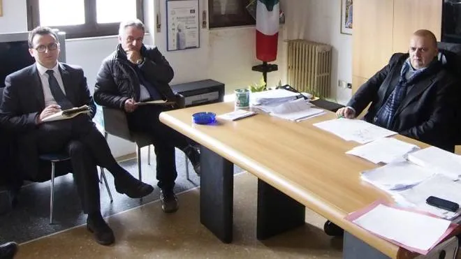Il presidente di Gaia Vincenzo Colle e il sindaco di Villafranca Filippo Bellesi