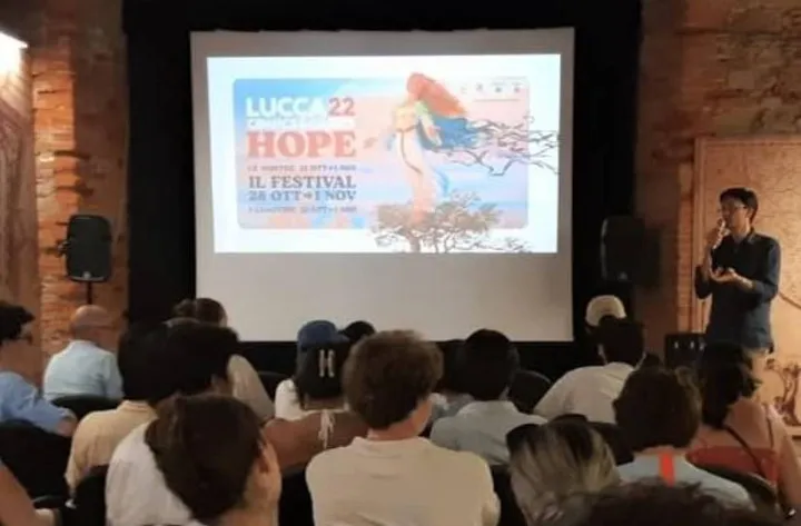 Il direttore di Lucca Comics &amp; Games Vietina parla agli studenti americani