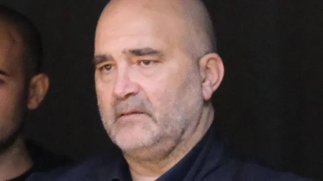 Salvatore Argirò, patron della Bruschi Galli, durante una partita della scorsa stagione