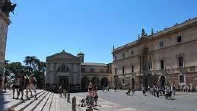 Piazza Duomo a Orvieto