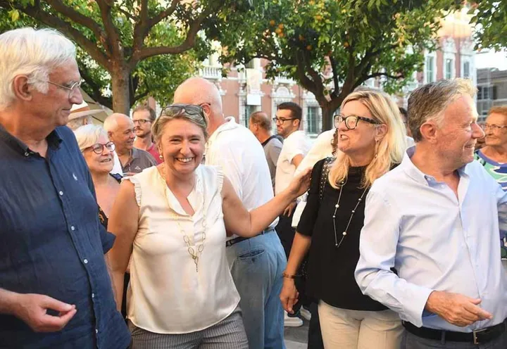 Martina Nardi con Roberto Pucci, Serena Arrighi e Roberto Valettini