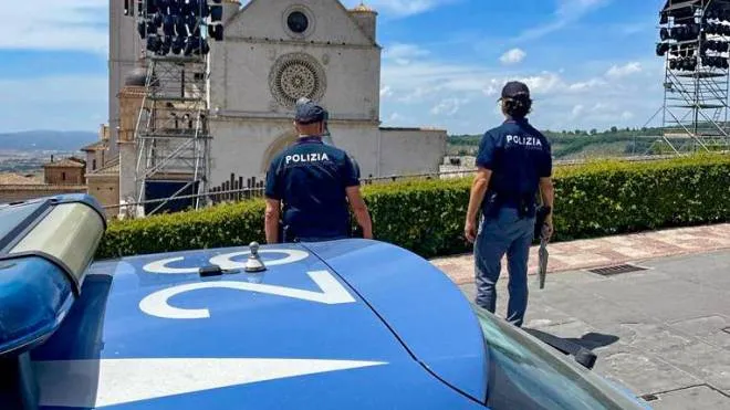 La Polizia del Commissariato di Assisi
