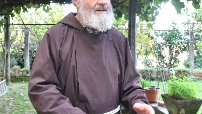 Padre Gianfranco del Convento dei Cappuccini di Massa