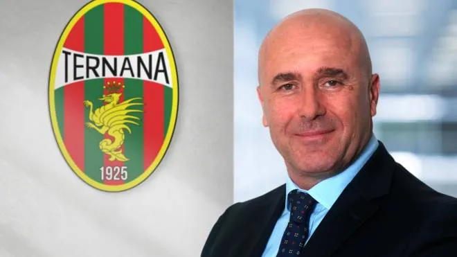 Il presidente della Ternana Calcio, Stefano Bandecchi