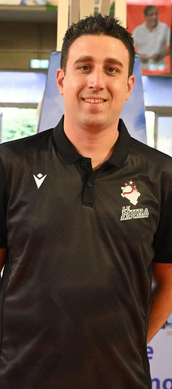 Coach Luca Andreoli allenatore della Gesam