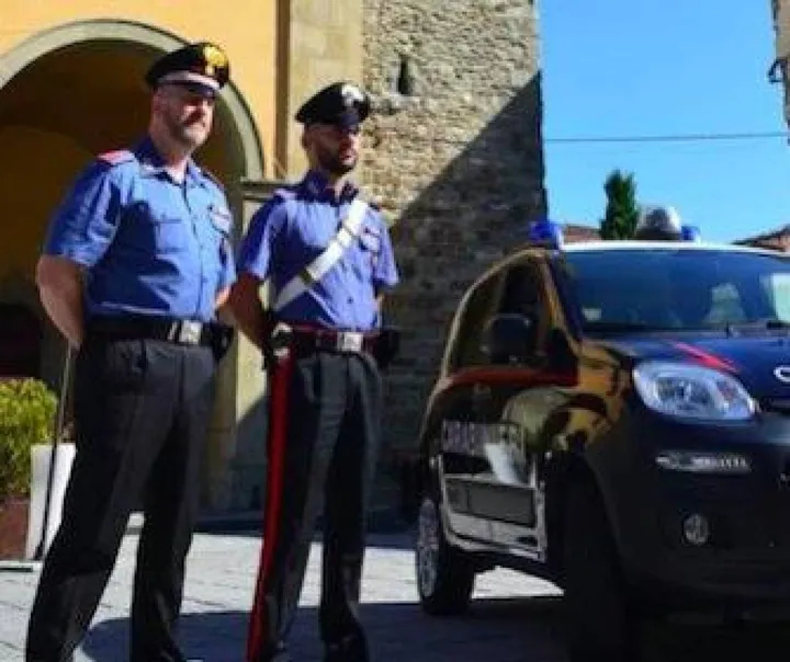 Una pattuglia dei carabinieri casentinesi