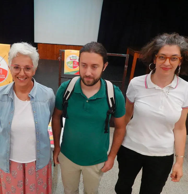 Da sinistra Nicoletta Guarducci, Luca Pardini, Marta Lugano