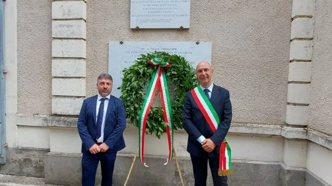vicesindaco Giovanni Minniti e il presidente del consiglio comunale Enrico Torrini