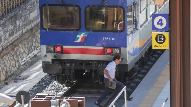 Ieri i primi collaudi dei treni lungo la tratta tra Ponte San Giovanni e Sant’Anna