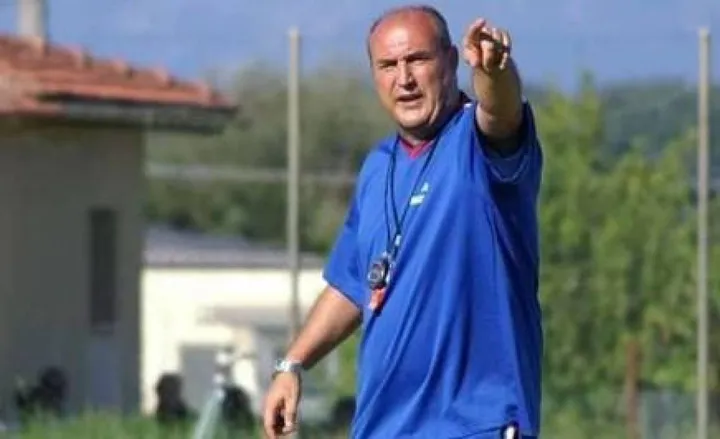 Roberto Fani, l’allenatore della Castiglionese che ha debuttato in Eccellenza con un pareggio
