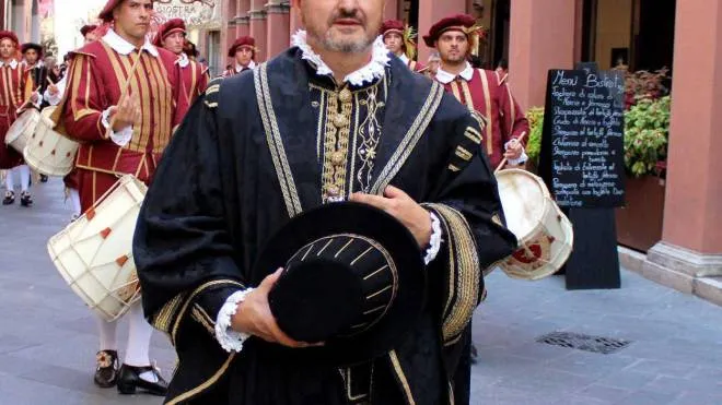 Il magistrato dell’Ente Giostra della Quintana, Luca Radi
