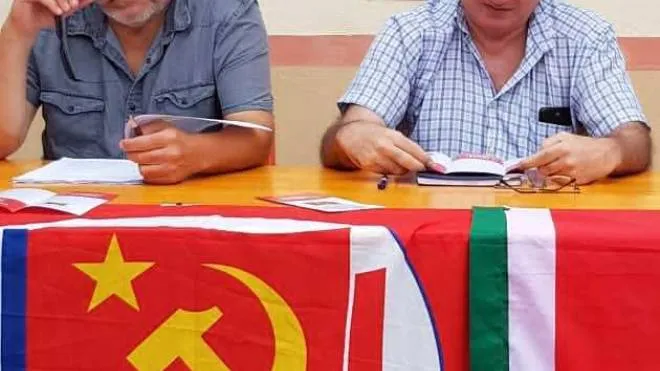 La presentazione della lista del Partito Comunista Italiano