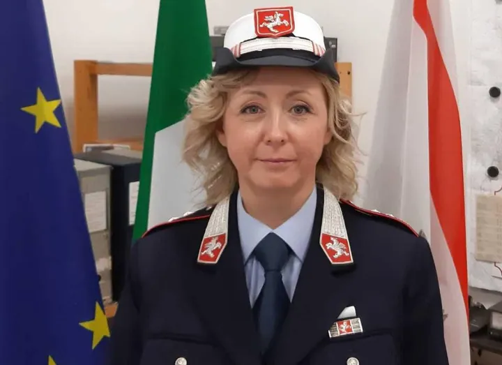 La comandante della polizia municipale, Enrica Cappelli
