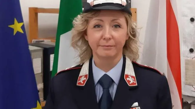 La comandante della polizia municipale, Enrica Cappelli