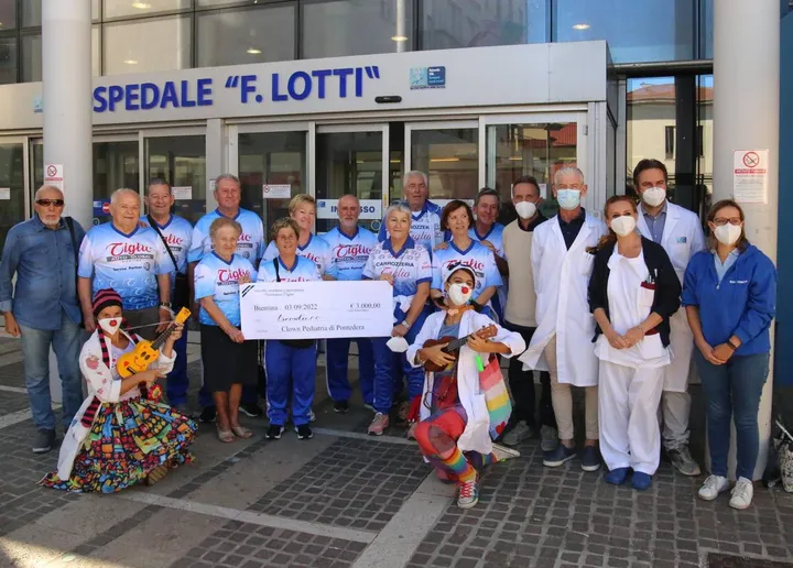 All’ospedale Lotti di Pontedera, in particolare alla Pediatria, sono stati donati tremila euro