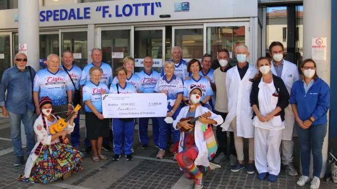 All’ospedale Lotti di Pontedera, in particolare alla Pediatria, sono stati donati tremila euro