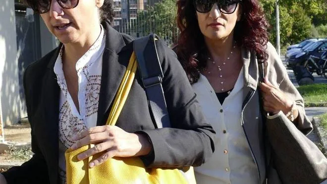Emma Marrazzo insieme al suo legale, Daniela Fontaneto Foto Attalmi