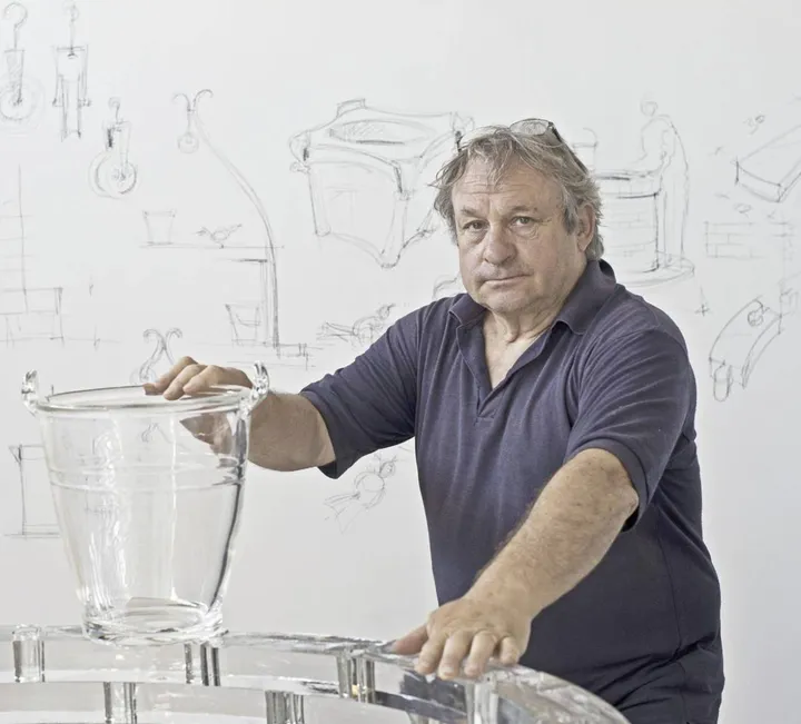 Vasco Conti dirige l’azienda Duccio di Segna produttrice storica di cristallo