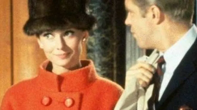 Audrey Hepburn con il cappotto in Panno Casentino nel film ’Colazione da Tiffany’