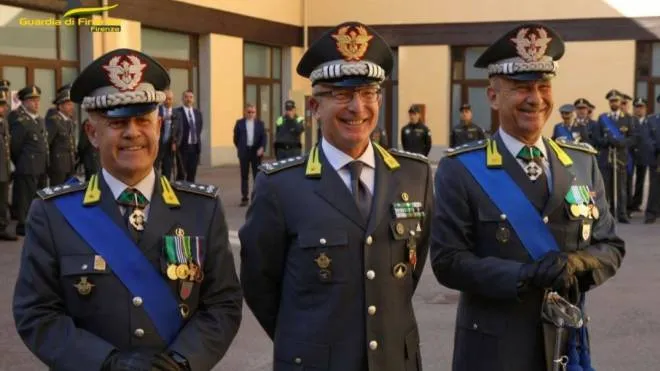 I generali Bruno Bartoloni , Fabrizio Cuneo e Giuseppe Magliocco 