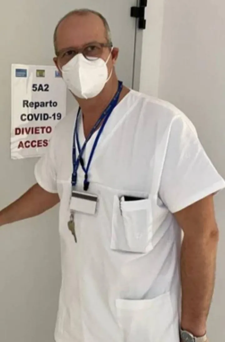 Il dottor Luca Masotti, direttore della Medicina Interna 2