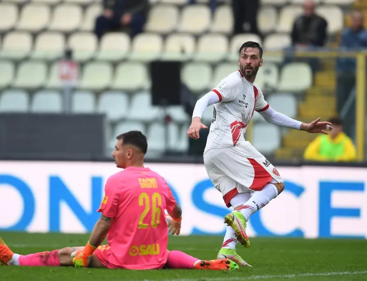 L’attaccante Samuel Di Carmine ha ritrovato il gol a Modena