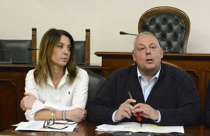 L’assessore Simona Petrucci e il sindaco Antonfrancesco Vivarelli Colonna